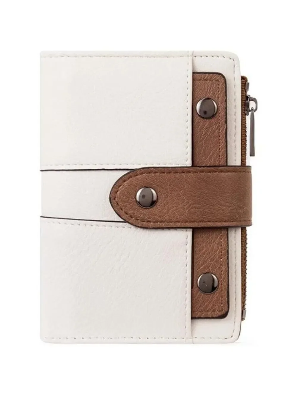 Small Womens Wallet Leather Bifold Slim Card Holder Organizer ID Window Purse